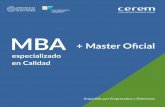 MBA + Master Oficial€¦ · 12 13 Sedes Latinoamérica UN MBA IMPARTIDO POR EMPRESARIOS Y DIRECTIVOS • Sede Perú: Av República de Panamá. 3418 Of. 301, San Isidro, Lima. •