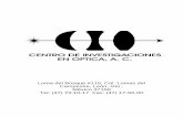 Loma del Bosque #115, Col. Lomas del Campestre, León, Gto ... · -Aplicación de Interferometría holográfica digital 25-Cálculo de primeros principios de las propiedades 26 ópticas