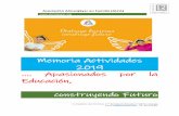 Asociación Almanjáyar en Familia (ALFA) · 2020-06-14 · Asociación Almanjáyar en Familia (ALFA) Memoria Actividades 2019 …. Apasionados por la Educación, construyendo Futuro