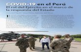 COVID-19 en el Perú - Army University Press · registró en Brasil el 26 de febrero, mientras que la prime - ra muerte se anunció en Argentina el 7 de marzo1. Días después, el