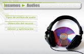 Insumos Audios - UPBcmap.upb.edu.co/rid=1KYGXPD0V-21V47NV-MT/AudioCompleto.pdf · Audacity es un software gratuito para edición y captura de ... Pueden exportarse como MP3, instalando