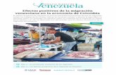 Efectos positivos de la migración venezolana en la economía de … · 2019-02-23 · de la migración desde Venezuela, se con-sideran dos escenarios: en el primero, au-menta en