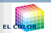 EL COLOR · Los colores del arco iris son: rojo, naranja, amarillo, verde, azul, añil y violeta. COLOR LUZ. MEZCLA ADITIVA. El COLOR LUZ es el producido por las radiaciones luminosas.