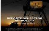 REPORTE DEL SECTOR PETROLERO · 2020-04-15 · BANCO CENTRAL DEL ECUADOR REPORTE DEL SECTOR PETROLERO IV Trimestre 2019 Pág. 1 RESUMEN En el cuarto trimestre de 2019, la producción