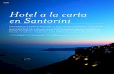 cocina Hotel a la carta en Santorinicocina Hotel a la carta en Santorini Encaramado en el pueblo de Imerovigli, en la isla volcánica de Santorini, la más visitada del archipiélago