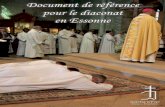 Document de référence pour le diaconat en Essonne...Ce document est le document de référence du diocèse d’Évry - Corbeil-Essonnes pour le diaconat. En première partie, on