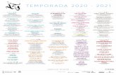 TEMPORADA 2020 · 2021 · ¡Cabaret! Cuentacuentos e intimidad IV / 2021 / Espai Los Toros Veinte Veinte LES ARTS VOLANT 26 / V / 2021 / Teatre Martín i Soler El tutor burlat ·