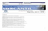 CONTENIDO · 2017-09-14 · bodega surtimax itagui documento privado no n/a del 04 de agosto de 2017 , de envigado inscrito el 04 de agosto de 2017 , bajo el no. 00027817 del libro