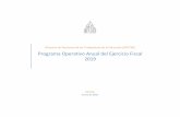 Programa Operativo Anual del Ejercicio Fiscal 2019dipetre.gob.mx/images/informacion_financiera/AC2019...1.2.4.- Sistema de Evaluación de Desempeño - DIPETRE del ejercicio 2019 Anual