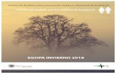 Edición EGOPA Invierno 2018 - El Correo de Andalucía · Córdoba 126, Granada 138, Huelva 77, Jaén 106, Málaga 201 y Sevilla 286. Diseño muestral: Muestreo aleatorio simple con