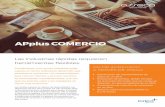 APplus COMERCIO€¦ · con rapidez basándose en datos actuales. La tecnología de punta – implementada con componentes estándar-garantiza información actualizada para todos
