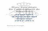 Marc Estratègic De l’ajuntament de Barcelona · 2018-03-23 · PART I 1. Marc Normatiu ... solidaritat” que han de regir l’actuació territorial. 4. El requeriment d’alineació