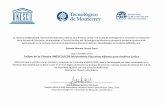 Doctorado Formación en la Sociedad del Conocimiento | · PDF file o Tecnológico de Monterrey INTERNATIONAL COUNCIL FOR OPEN AND DISTANCE EDUCATION La Cátedra UNESCO/ICDE "Movimiento
