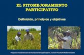 EL FITOMEJORAMIENTO PARTICIPATIVOfitomejoramiento-participativo.cirad.fr/content... · ETAPA 2 ETAPA 3 . ETAPA 4 ETAPA 1. ETAPA 5. Participacion de los agricultores. Evaluación.