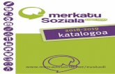 katalogoa 2018-2019 - Mercado Social · Finantza etikoak / Finanzas éticas ... para el empleo, prospección empresarial, mediación e intermediación laboral, desarrollo proyectos