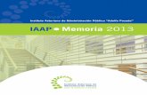IAAP Memoria 2013tematico.asturias.es/.../el_iaap/Memoria_2013_IAAP.pdf · 2020-02-24 · IAAP Memoria 2013. Instituto Asturiano ... ORIENTACIÓN ESTRATÉGICA 2013-2015 .....16 1.5.1