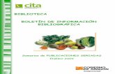 BIBLIOTECA BOLETÍN DE INFORMACIÓN BIBLIOGRÁFICAcitarea.cita-aragon.es/citarea/bitstream/10532/459/1/... · 2020-03-30 · de Investigación y Tecnología Agraria y Alimentaria,INIA(VINO1-027)