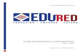 Plan estratégico corporativo - EduRed...Plan Estratégico Corporativo 2020 - 2023 6 (Función Pública, 2018) “Por último, en Colombia, con la creación del Ministerio de Ciencia,