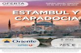 ESTAMBUL Y CAPADOCIA - ClubAmérica€¦ · INCLUYE: Vuelo Velancia / Estambul y Estambul / Valencia, 4 noches en Estambul (A/D), 2 noches en Capadocia (M/P), 1 noche en Pamukkale