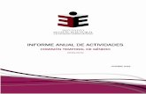 COMISIÓN TEMPORAL DE GÉNERO - IEEPCO · 2019-10-21 · Informe Anual de Actividades 2019. - Comisión Temporal de Género III. Cronograma de Actividades LINEA ESTRATÉGICA ACTIVIDAD