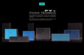PV+ FICHA TÉCNICA€¦ · PV system son armarios de persiana de apertura lateral pensados para obtener un máximo aprovechamiento del espacio. PV+ FICHA TÉCNICA. 2 PV+ FICHA ...