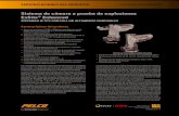 Sistema de cámara a prueba de explosiones ExSite Enhanceddocs.euroma.es/descargas/manuales/EXP1230.pdf · cable coaxial o UTP) • Compatible con sistemas de lavado a prueba de explosiones