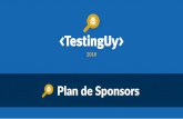 Plan de Sponsors - Encuentro de Testing de Uruguay Sponsors v2018.pdfde los eventos más grandes de testing en la región. El evento es gratuito para los asistentes. Además del evento