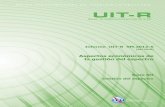 Informe UIT-R SM.2012-54 I. UIT-R SM.2012-5 Página 4.5 Cánones del espectro relativos a las frecuencias utilizadas para ofrecer o comercializar servicios destinados a un mercado