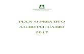PLAN OPERATIVO AGROPECUARIO 2017agricultura.gob.do/wp-content/uploads/2018/10/Plan... · Zonas, 134 Sub zonas y 1,059 Áreas Agropecuarias y otras instancias ejecu-toras de las instituciones