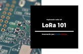 Explorando redes IoT LoRa 101 · 2020-06-03 · Explorando redes IoT LoRa 101 Presentación para IoT Chile Meetup. Agenda de hoy ... ENTENDIENDO LAS BASES NO TÉCNICAS. SENSORS AND