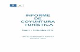 INFORME DE COYUNTURA TURkSTICA - Madrid Destino · COYUNTURA TURkSTICA Enero - Diciembre 2017 CENTRO DE INTELIGENCIA TURkSTICA Dirección de Turismo. 1.- PRINCIPALES CIFRAS CENTRO
