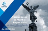 Vicepresidencia de Alcaldías Empresariales · 2019-11-15 · Actividades de la Vicepresidencia • 27 marzo: Desayuno Informativo Mensual con Ernestina Godoy, Procuradora de Justicia