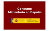 Consumo Alimentario en España€¦ · alimentaria panel de consumo dentro delhogar panel de consumo fuera delhogar establecimientos de hostelerÍa/ restauraciÓn consumidores de