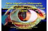 Óptica Adaptativa en Oftalmoscopia: Corrección de las ... · sistema convergente que forman la imagen del entorno físico sobre la retina. La óptica del ojo constituye, por tanto,