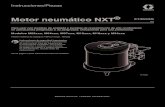 Motor neumático NXT - Graco€¦ · Motor neumático NXT® 313633S ES Para usar con bombas de acabado y bombas de revestimiento de alto rendimiento en ubicaciones peligrosas o no
