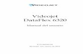 Videojet DataFlex 6320 · 2020-06-17 · Wood Dale, IL Fax: 1-800-582-1343 Internacional: Canadá, Francia, Alemania, Irlanda, Japón, ... los límites permitidos para los dispositivos