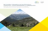 El Cambio climático en los Pirineos: impactos, vulnerabilidades y … · 2018-12-20 · 4 El cambio climático en los Pirineos: impactos, vulnerabilidades y adaptación El cambio