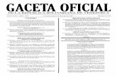 CÁMARA PETROLERA DE VENEZUELA - GACETA OFICIAL Nº 41.158 del 25 de Mayo de … · 2017-05-29 · Gaceta Oficial de la República Bolivariana de Venezuela N" 6.224 Extraordinario