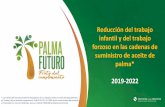 Presentación de PowerPointcongresopalmeromexicano.com/femexpalma2020/static/...Reducción del trabajo infantil y del trabajo forzoso en las cadenas de suministro de aceite de palma*