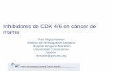 Inhibidores de CDK 4/6 en cáncer de mama€¦ · Inhibidores de CDK 4/6 en cáncer de mama Prof. Miguel Martín Instituto de Investigación Sanitaria Hospital Gregorio Marañón