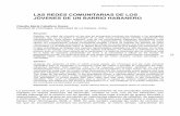 LAS REDES COMUNITARIAS DE LOS JÓVENES DE UN BARRIO … · Alternativas cubanas en Psicología volumen 8, número 22 18 LAS REDES COMUNITARIAS DE LOS JÓVENES DE UN BARRIO HABANERO