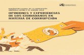 BARÓMETRO GLOBAL DE LA CORRUPCIÓN AMÉRICA LATINA Y … · tienen el derecho de denunciar los casos de corrupción, exigir a los políticos que actúen con integridad y aprovechar
