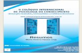 Resumos...Resumos Maria Helena Fávero (Organizadora) Brasília 2015 iBook i II Colóquio Internacional de Psicologia do Conhecimento - Educação Inclusiva, Matemática e Práticas
