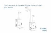 Tonómetro de Aplanación Digital Keeler (D-KAT) · 2019-03-27 · Como parte de nuestra política de desarrollo continuo de los productos, nos reservamos el derecho de modificar