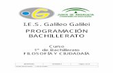 I.E.S. Galileo Galilei PROGRAMACIÓN BACHILLERATOiesgalileocordoba.es/wp-content/uploads/2015/11/MDPRO3_1...Desarrollar la capacidad para aprender por sí mismo, para trabajar en equipo