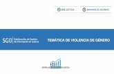 TEMATICA DE VIOLENCIA DE GÉNEROsej.minjusticia.gov.co/ViolenciaGenero/Documents/TEMATICA... · 2018-04-12 · INDICADORES LB VIOLENCIA DE GÉNERO (I) Los indicadores que componen