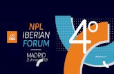 NPL IBERIAN FORUM - CMS Eventos · 2019-01-23 · vendedors, investors y servicers en la industria del crédito. 2. Los grandes acuerdos de NPLs en 2018: ¿Cómo evolucionó el mercado