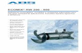 ECOMIX RW 200 - Lider en productos para la industria del agua sum… · Prevención de formación de costras Anti-congelación Piscifactorías Tanques de refrigeración Industria