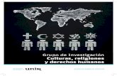 Grupo de Investigación Culturas, religiones y derechos humanosgruposinvestigacion.unir.net/crdh/wp-content/... · de investigación El Grupo de Investigación “Culturas, religiones