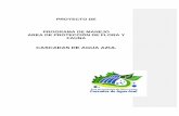 CASCADAS DE AGUA AZUL · 2016-09-29 · proyecto de programa de manejo area de protecciÓn de flora y fauna cascadas de agua azul